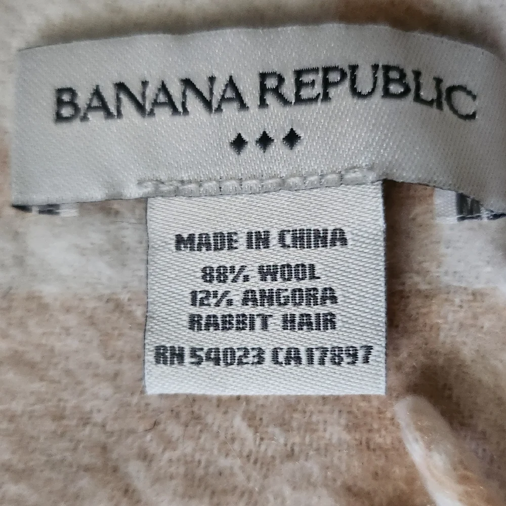 Wool/Angora Scarf Banana Republic